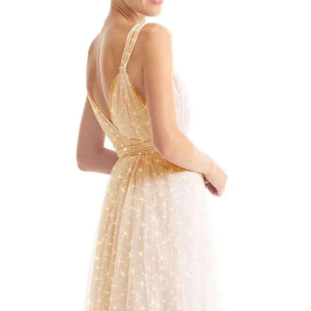 Joanna August - Lindsey Long Star Tulle Gown (NWT)